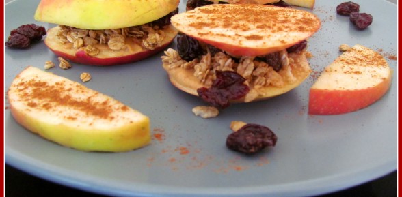 #htmlcaption_5430 PB Cherry Granola Apple Sandwiches