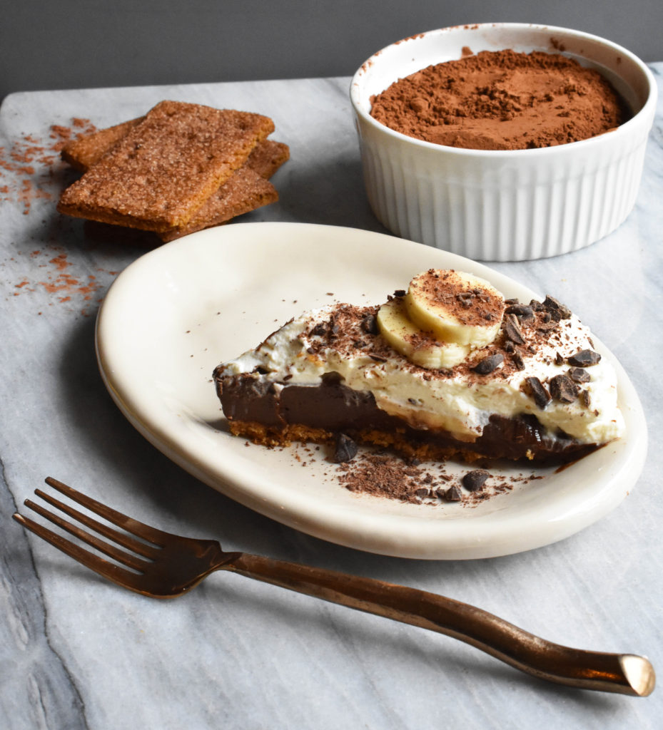 Chocolate Banana Pudding Pie • Foodie Loves Fitness
