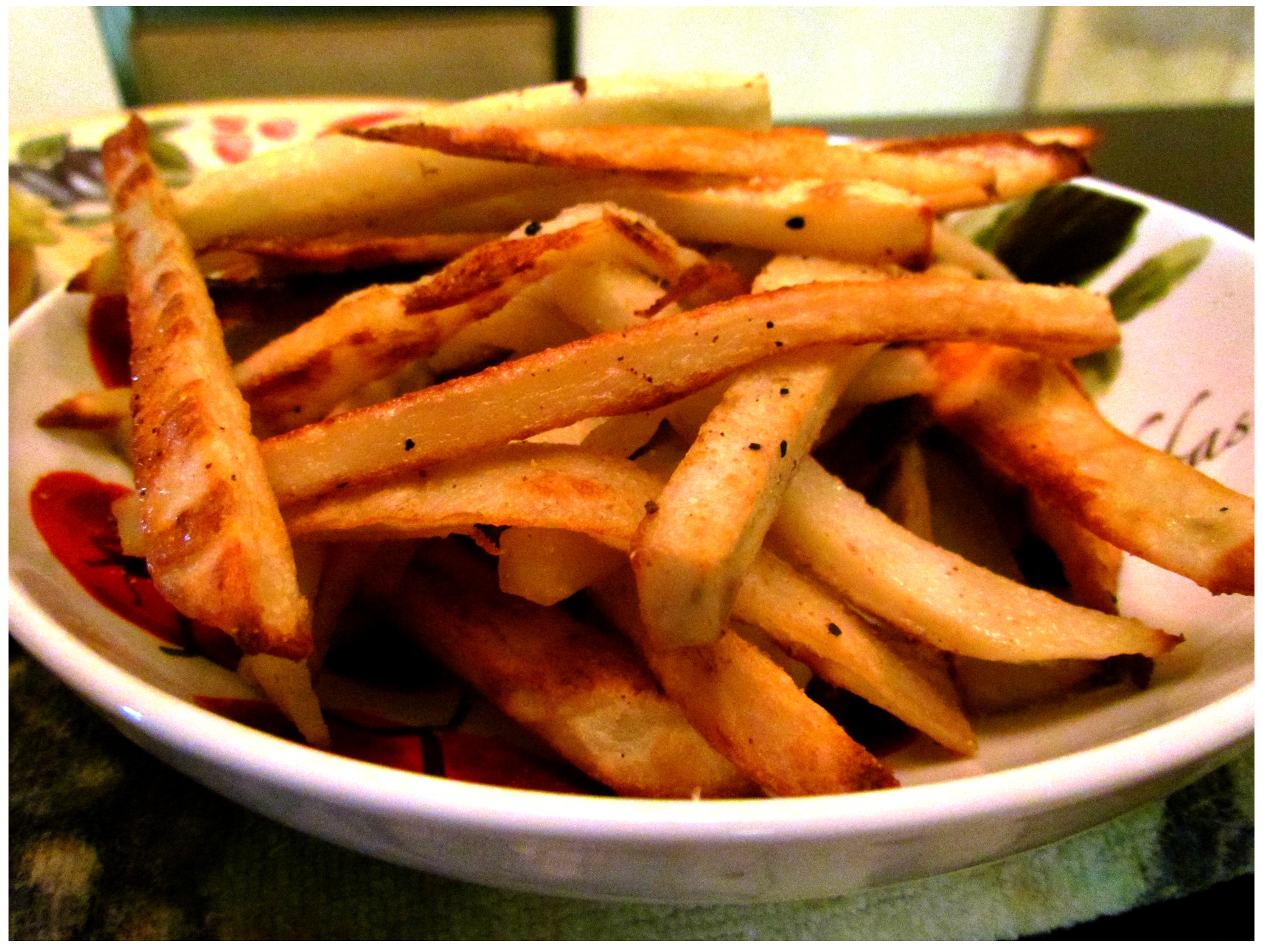 Veggie & Fontina Panini with Basil Pesto + Homemade French Fries