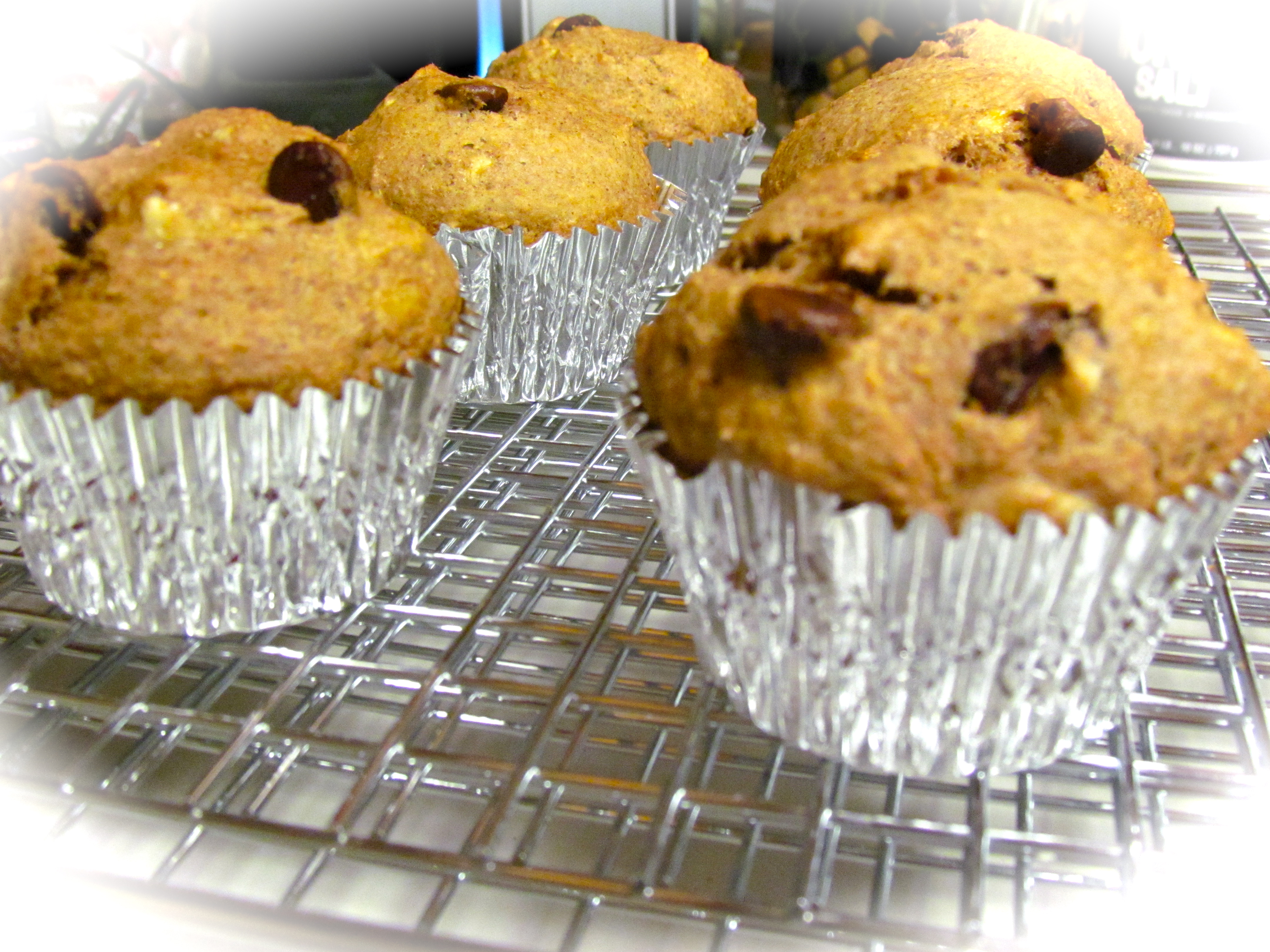 Banana Chocolate Chip Muffins + An Easy Pasta Dish