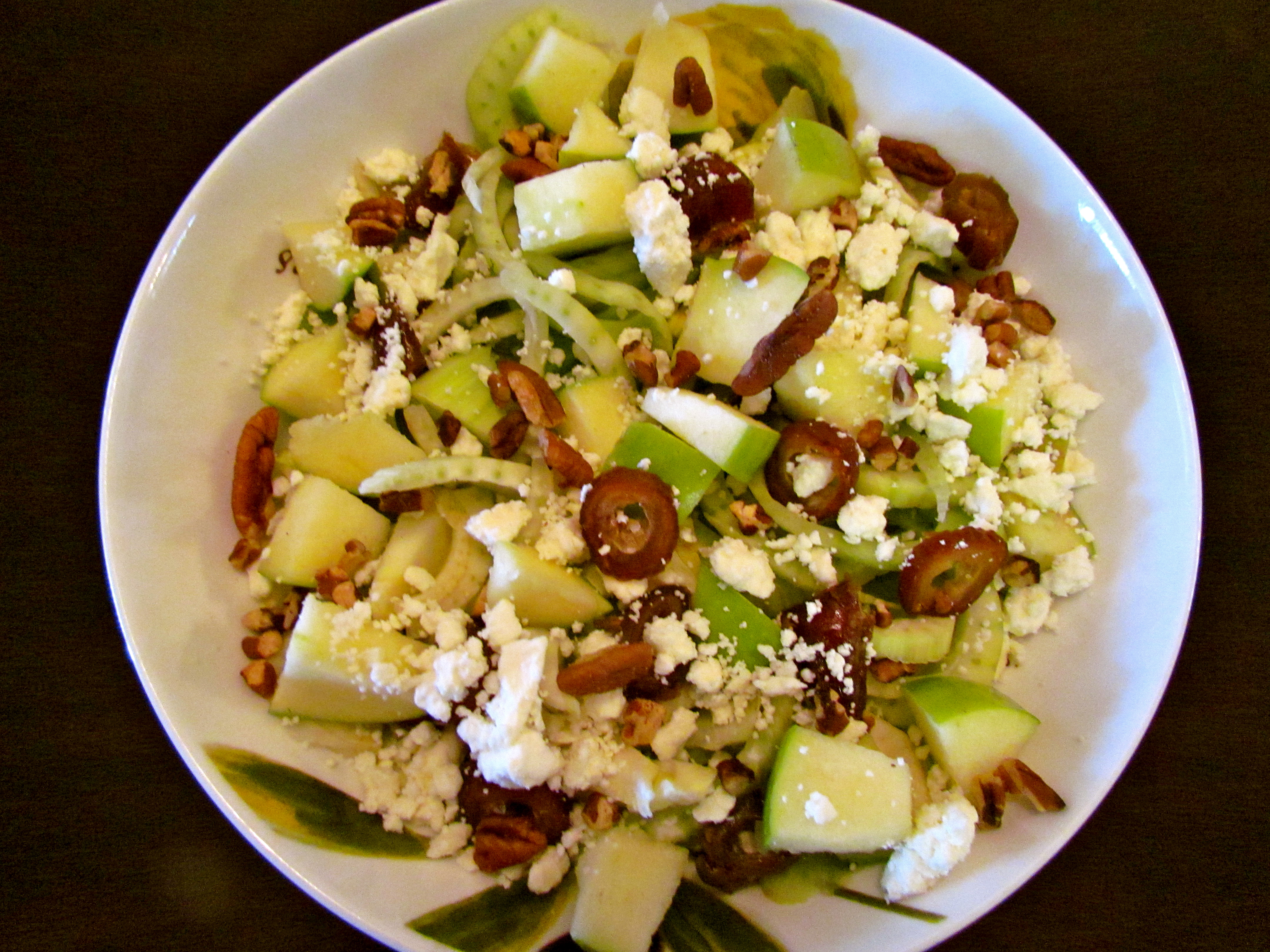 Fancy Pants Lunch: Fennel, Apple, & Feta Salad