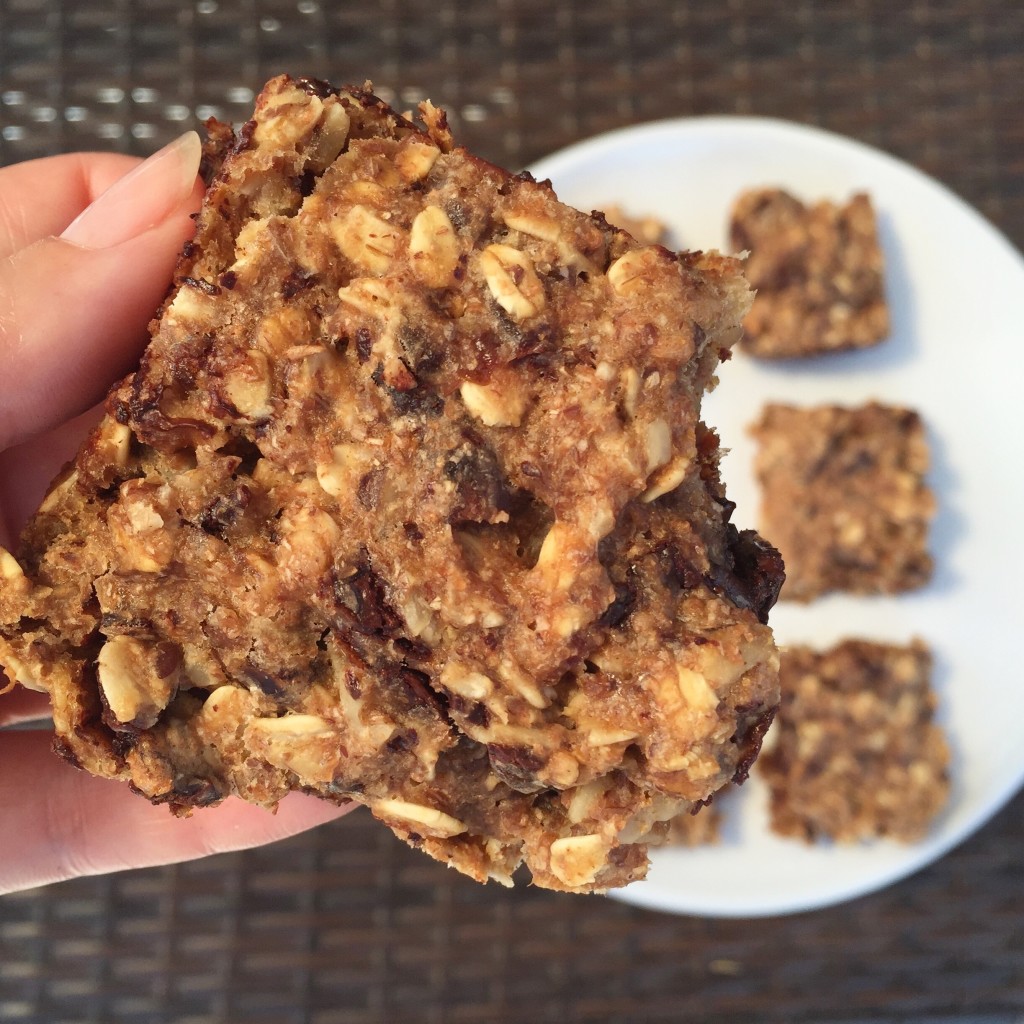 oatmeal date bars