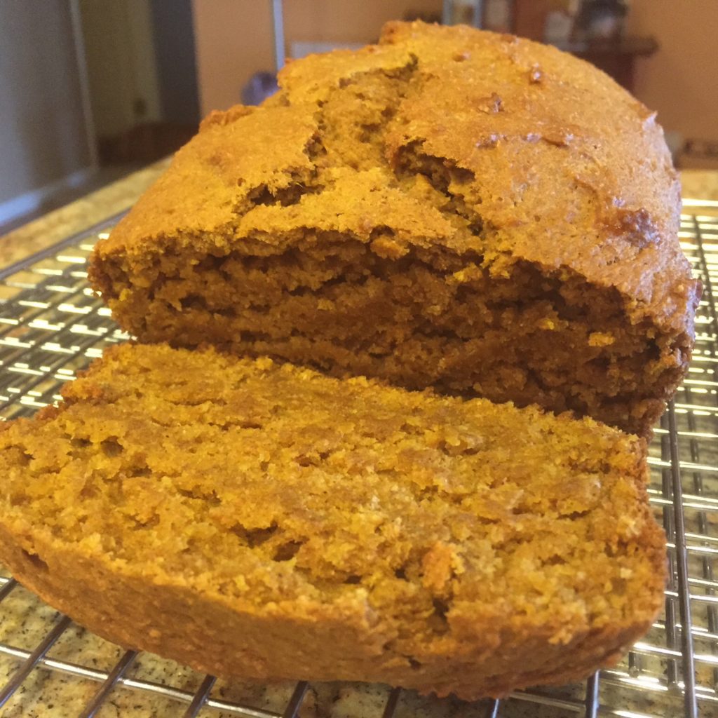 pumpkin banana bread