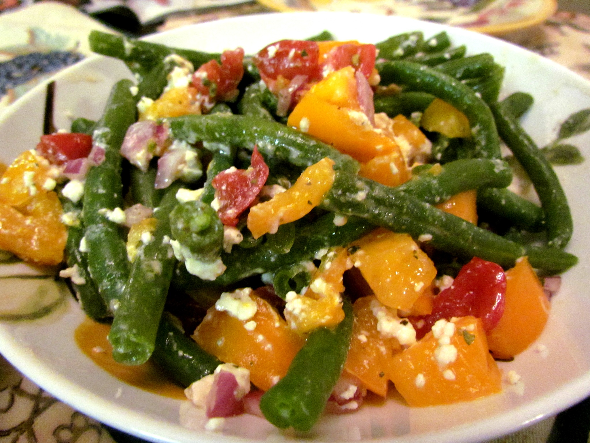 Feta Green Bean & Tomato Salad