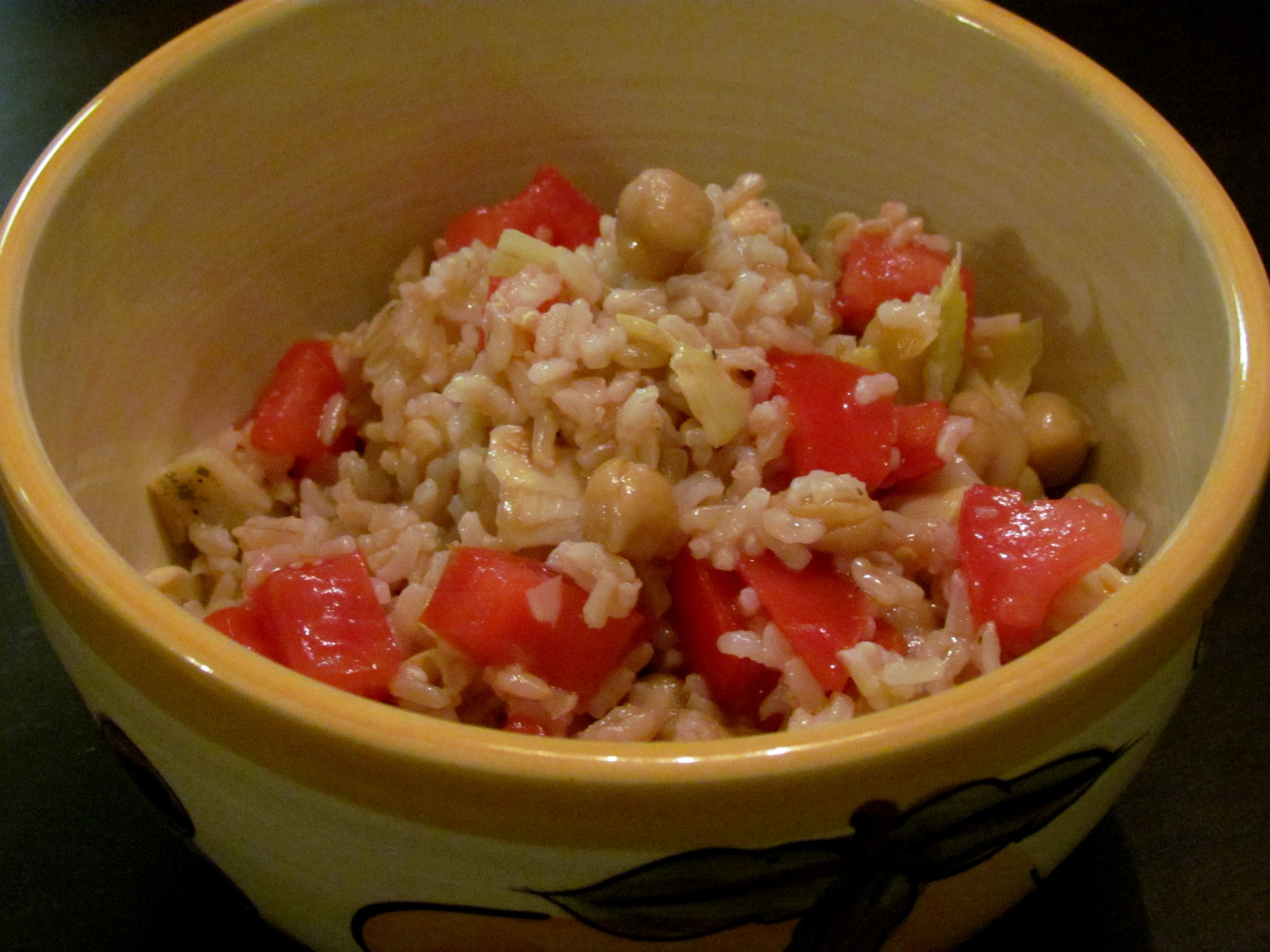 Chickpea & Brown Rice Salad