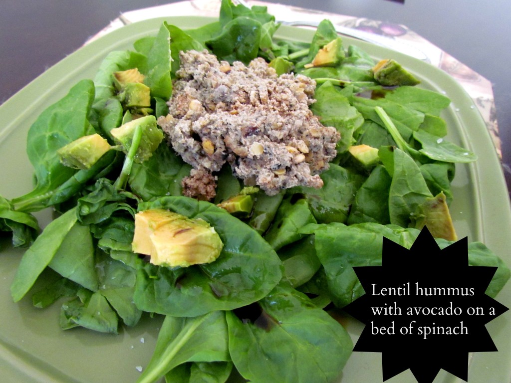 hummus-spinach