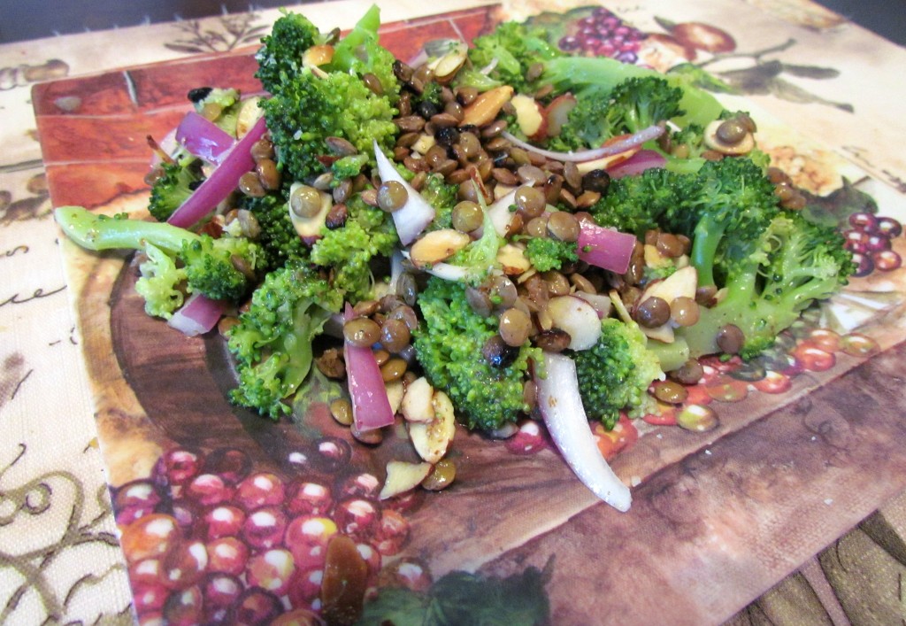 lentil-broc-salad