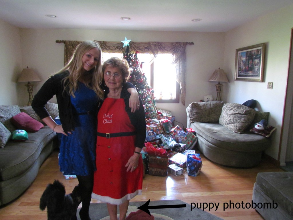 Christmas with grandma