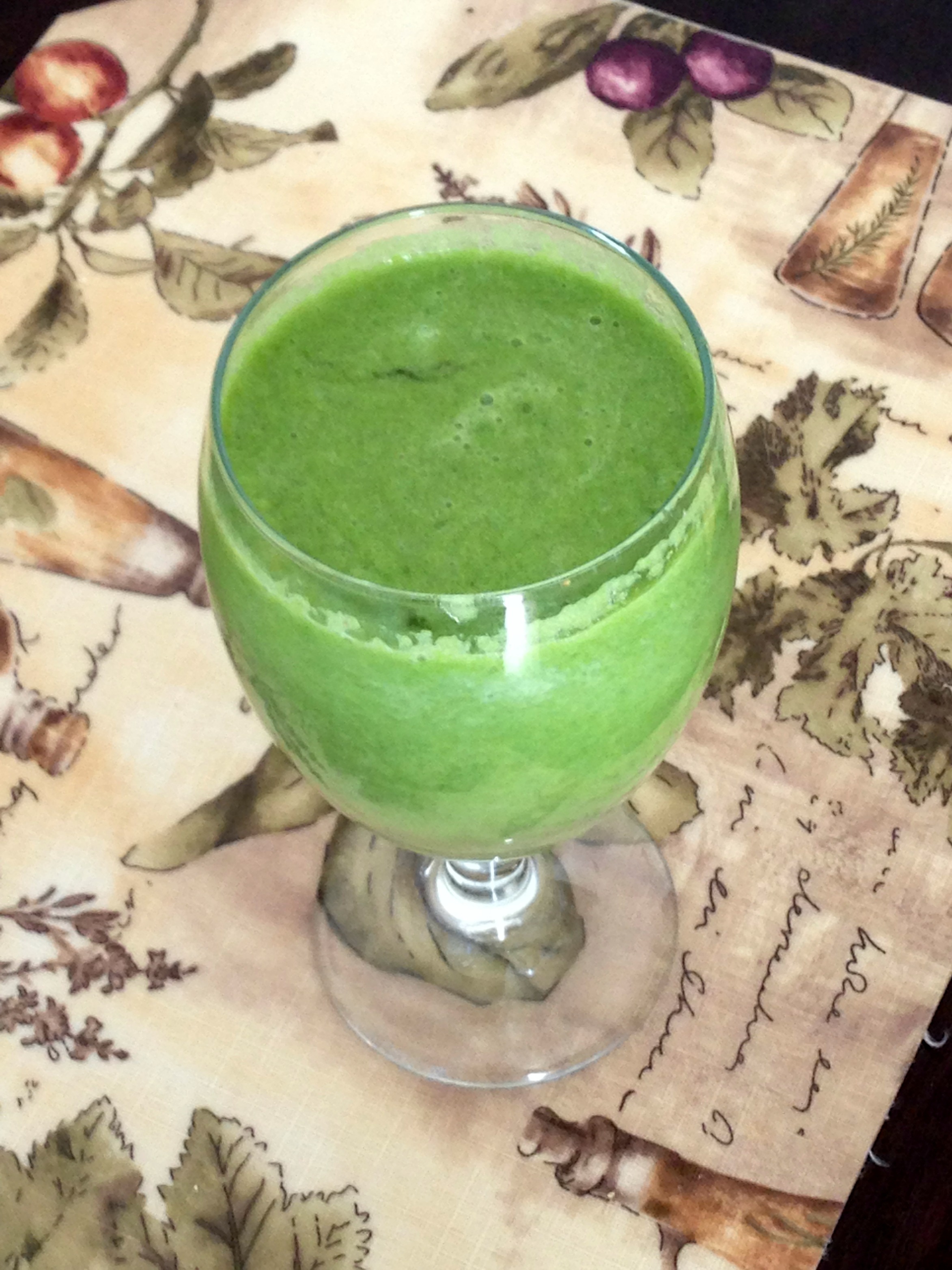 My New Favorite Juice: Minty Green Monster Lemonade