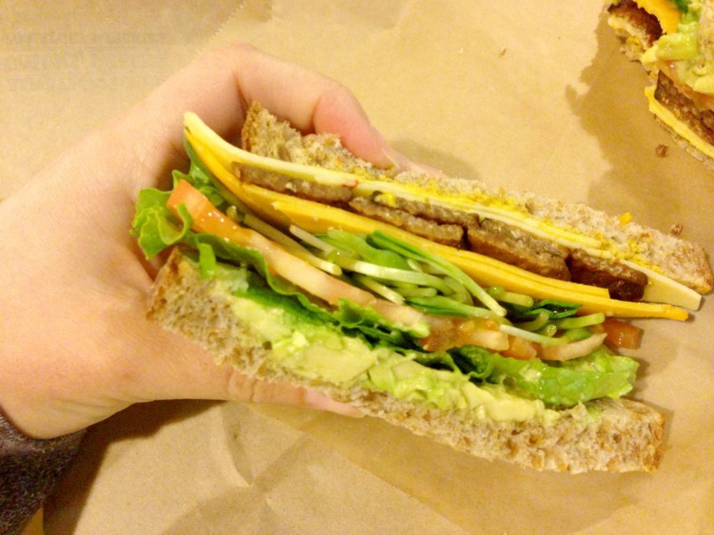 veggie sandwich