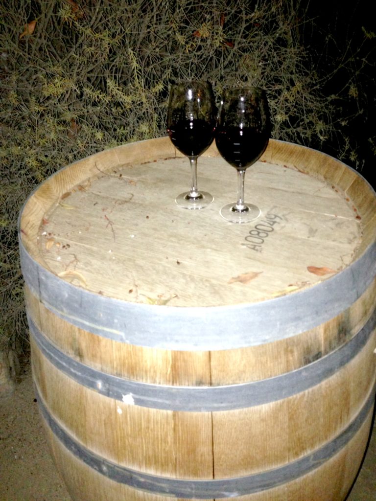 wine barrel