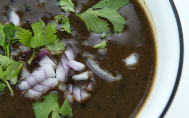 Chef Del’s Better Than Vegan: Smoky Black Bean Bisque & Cookbook Giveaway