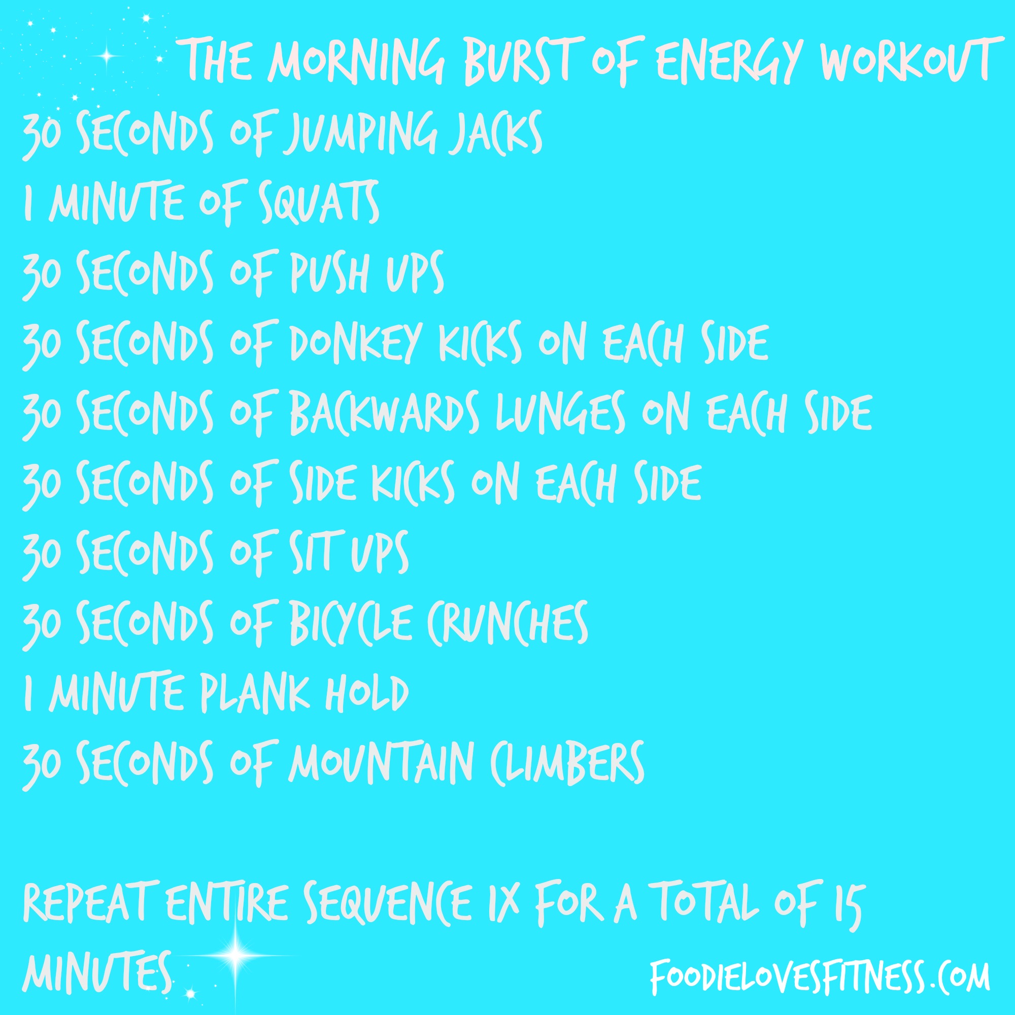 Morning Workout