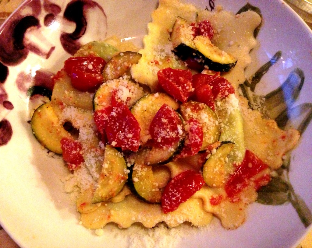 veggie ravioli