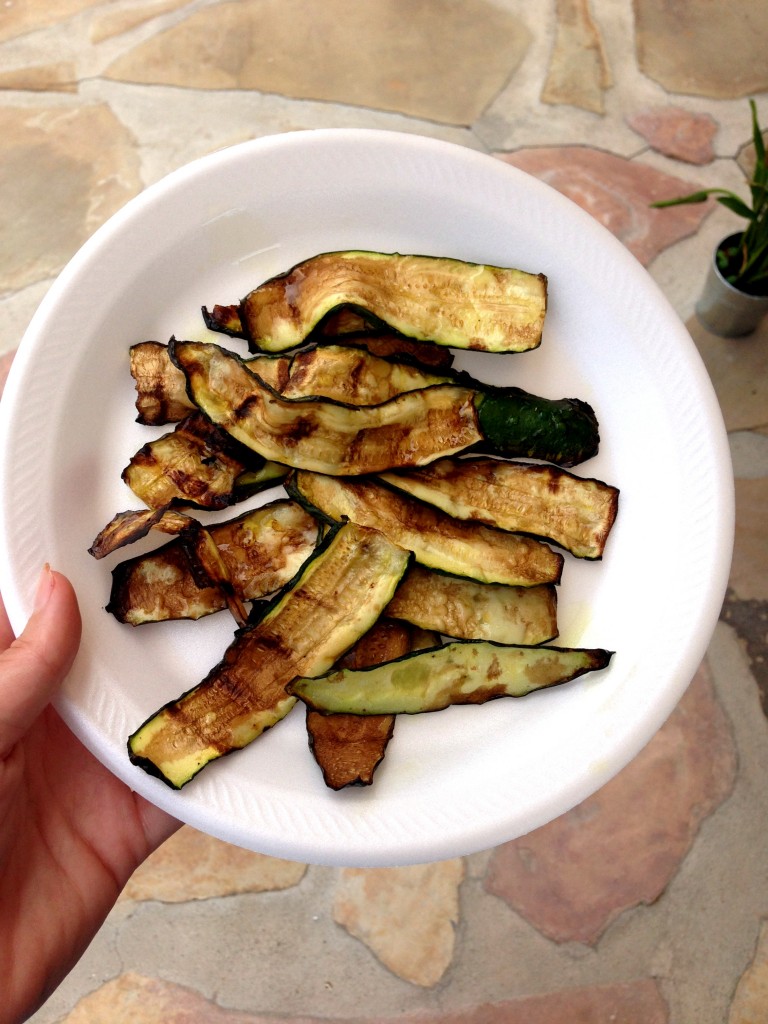 grilled zucchini