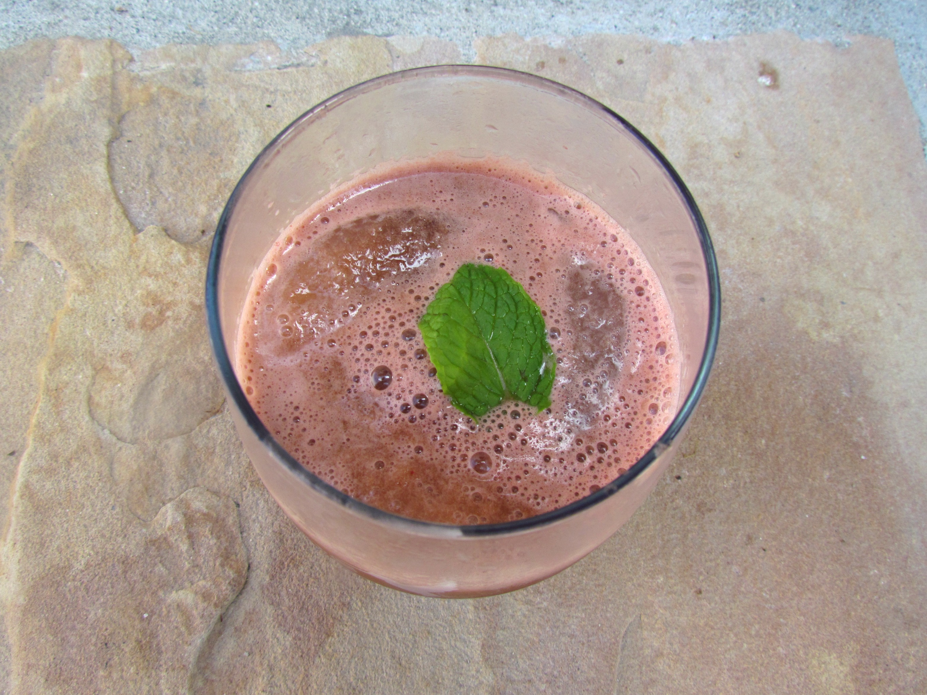 Watermelon Cucumber Mint Juice