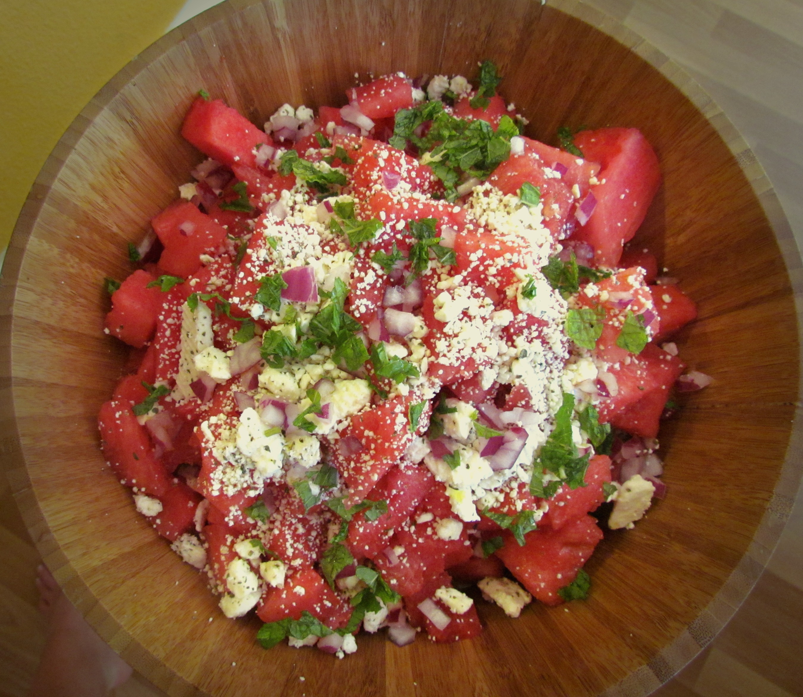 Watermelon, Feta & Mint Salad + 4th of July Weekend Recap