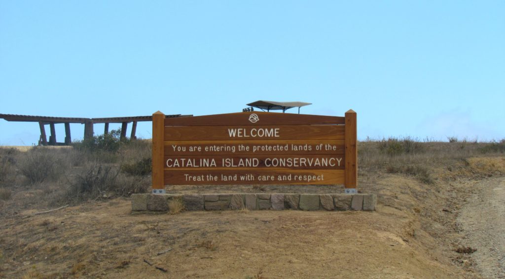 Conservancy sign