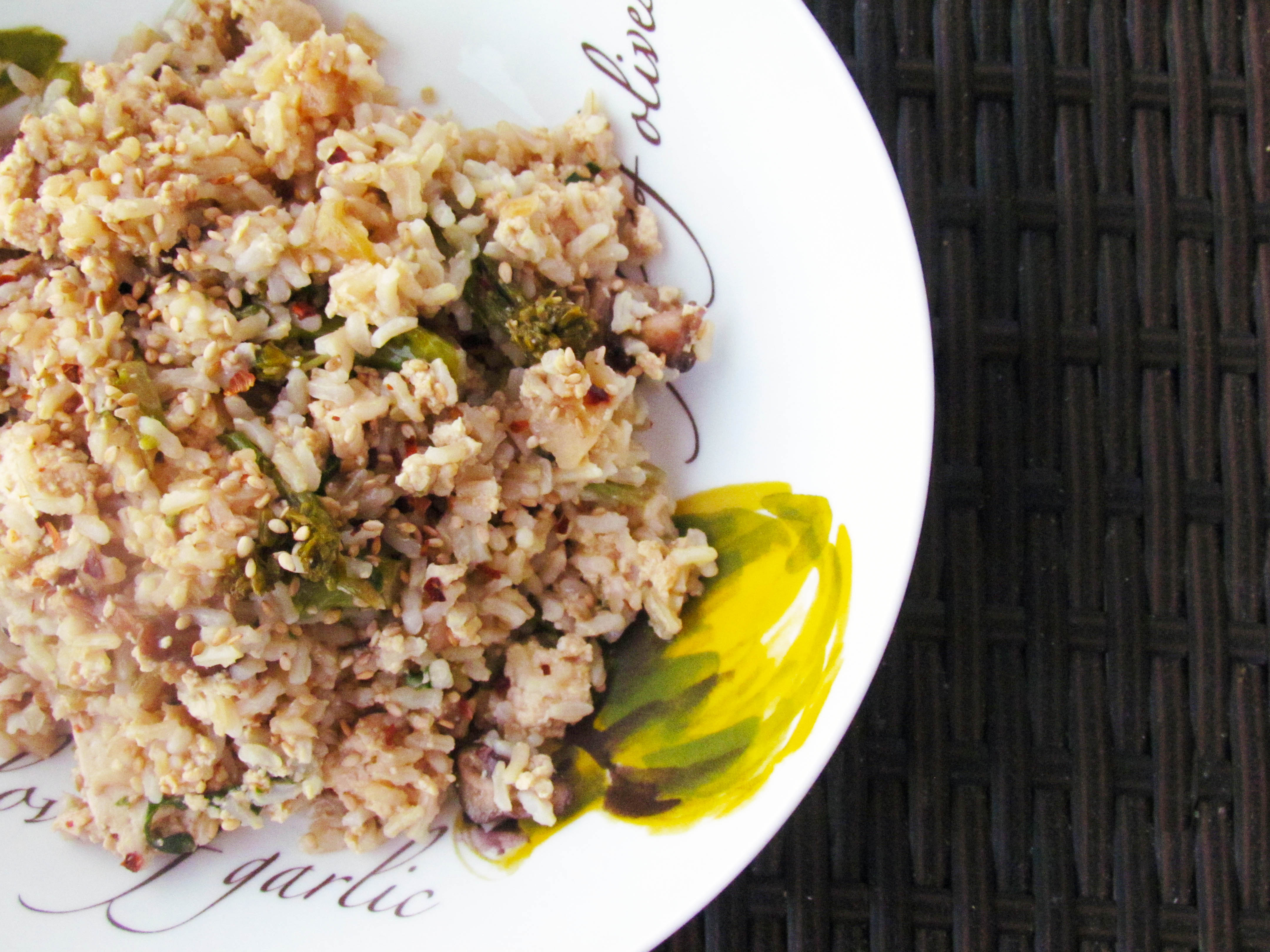 Veggie Tofu Stir Fry with Brown Rice