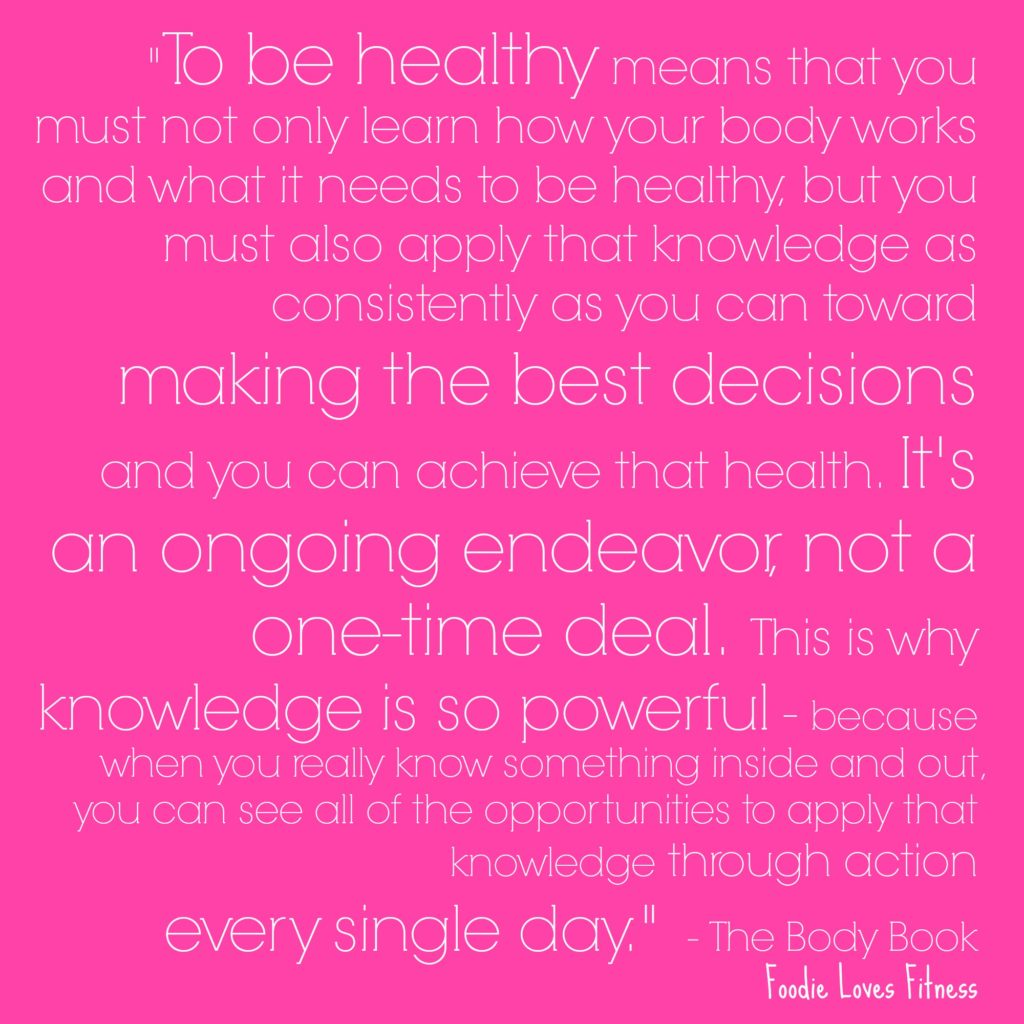 To Be Healthy - quote