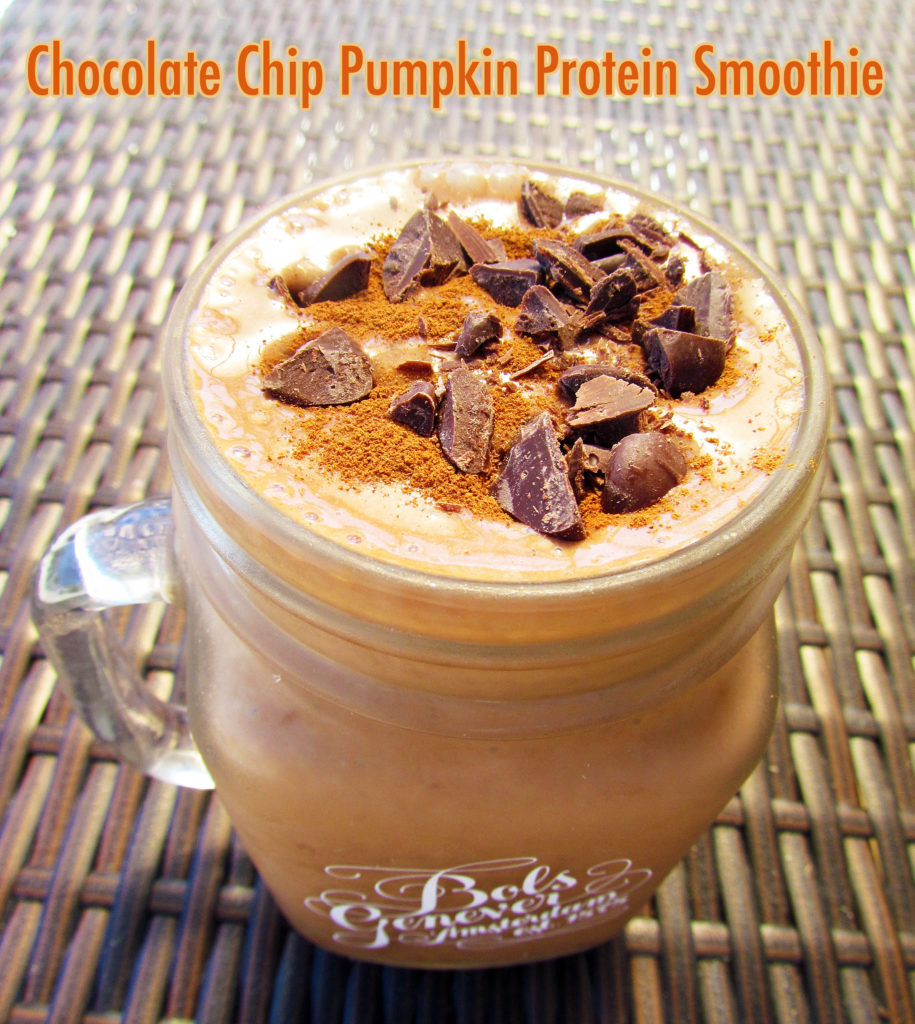 choc pumpkin smoothie-1