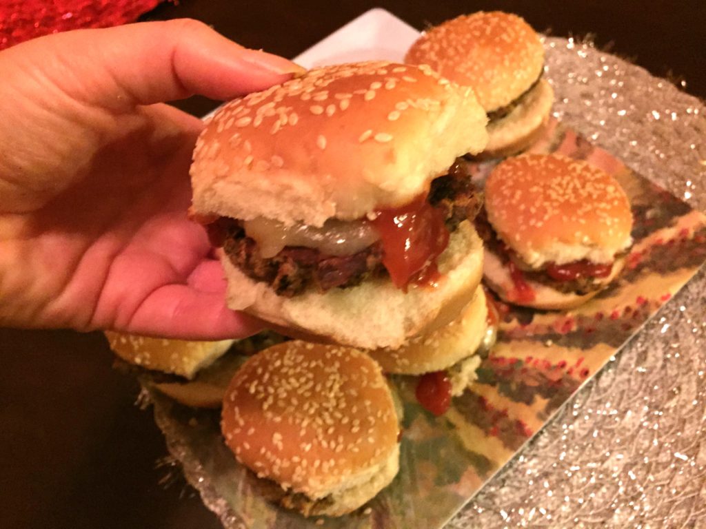 black bean sliders