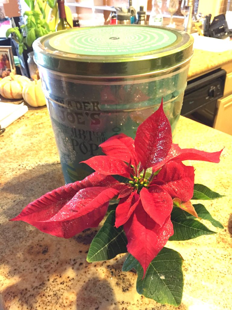 holiday popcorn tin