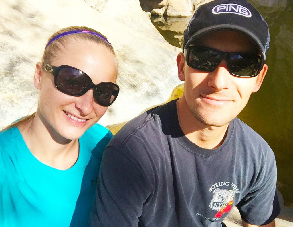 Cedar Creek Falls Selfie