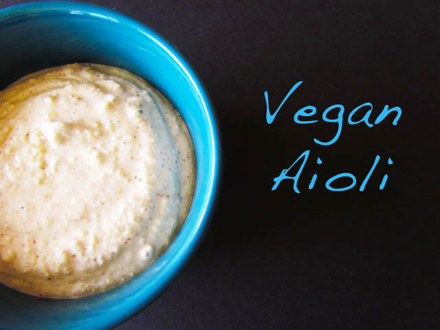 vegan aioli