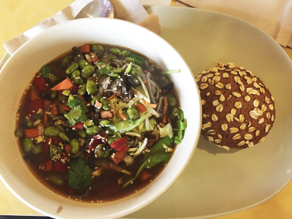 Panera soba edamame bowl