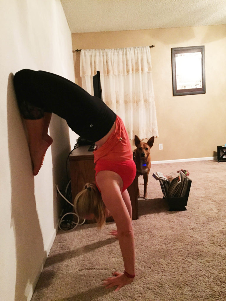 scorpion handstand