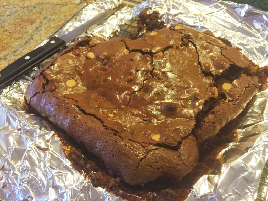 PB brownies