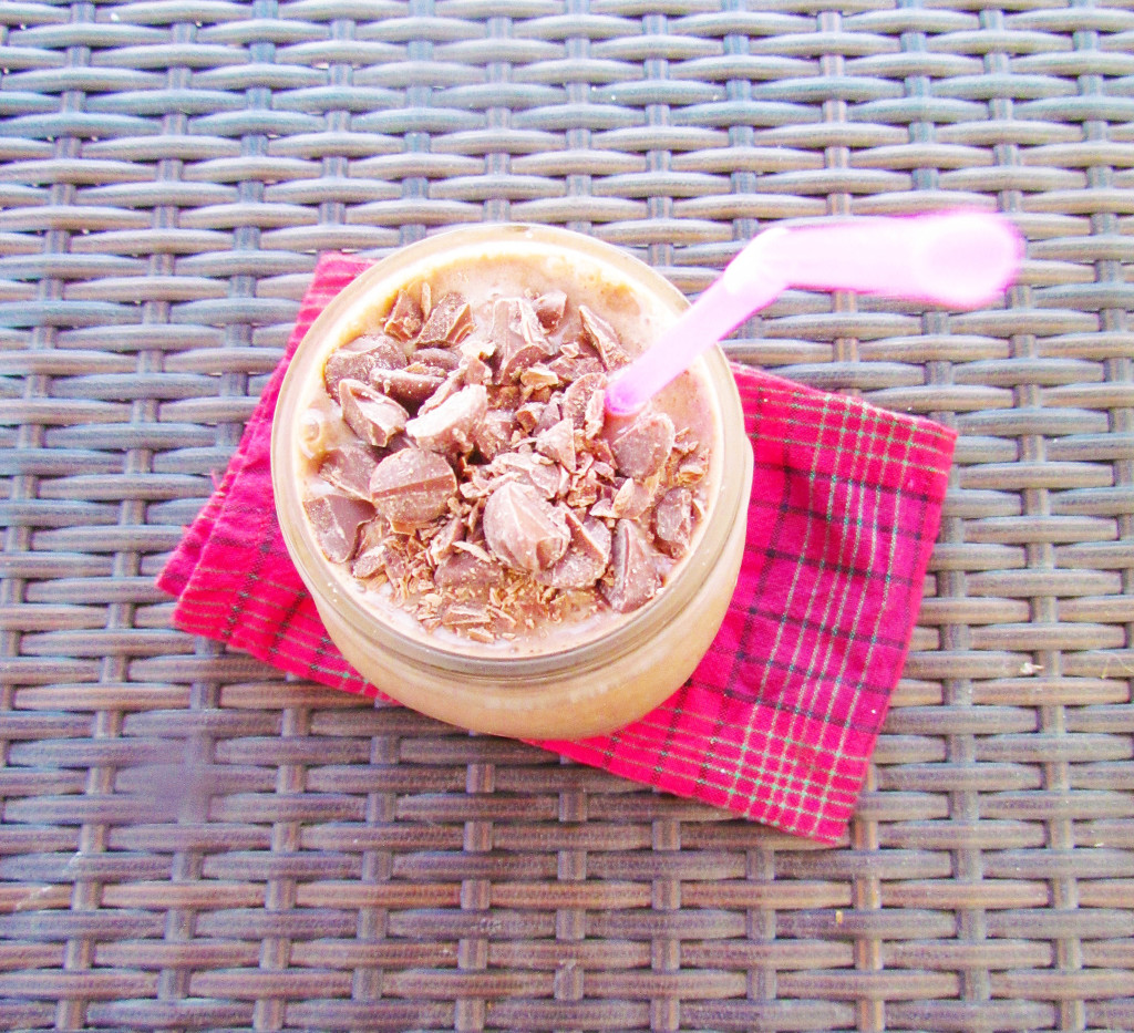 chocolate PB smoothie-4