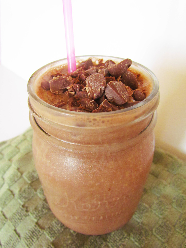 chocolate pb smoothie-1