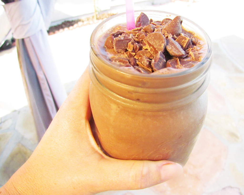 chocolate pb smoothie-6