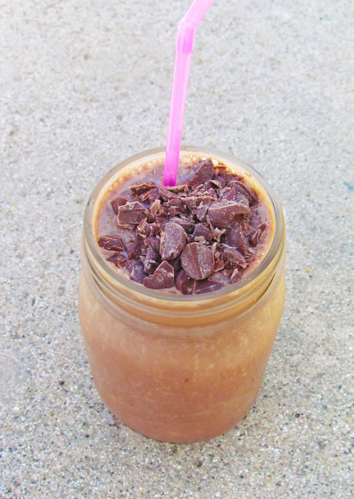 chocolate pb smoothie-7