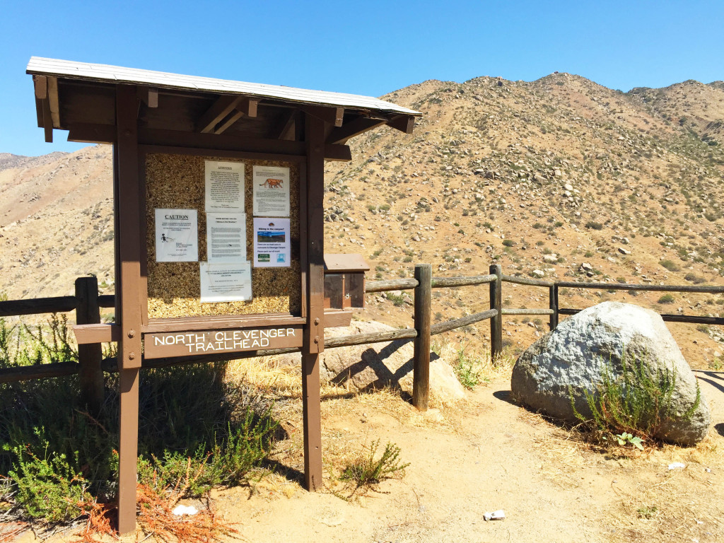 Clevenger Canyon trailhead