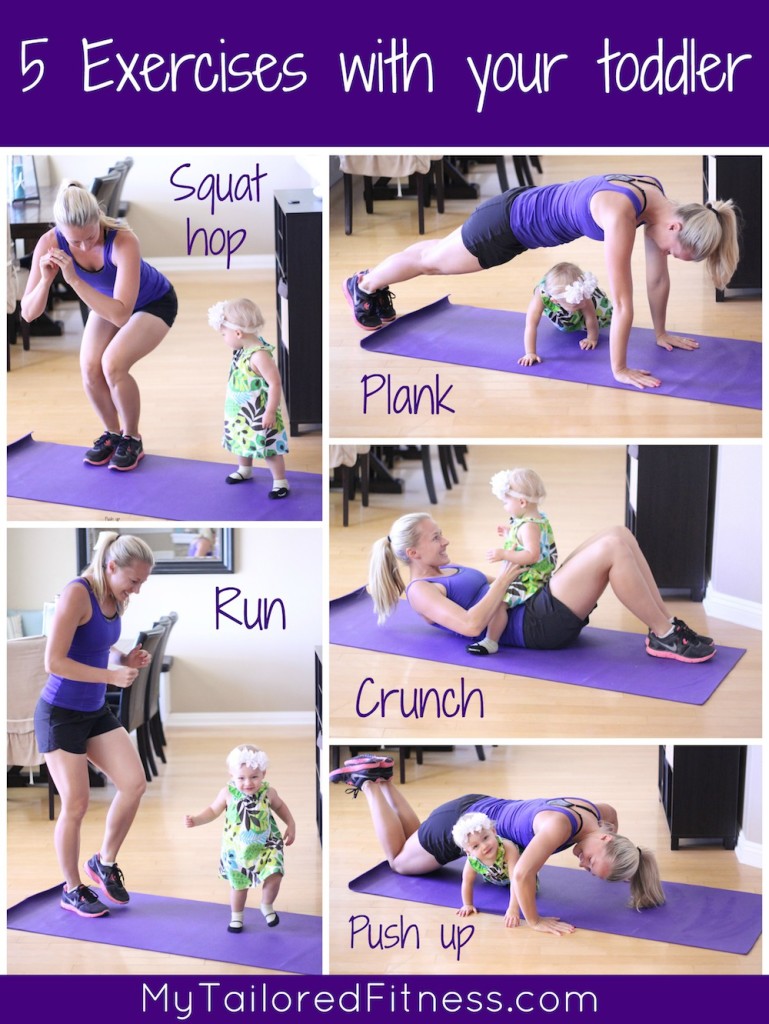 My Tailored Fitness-exercises with toddler
