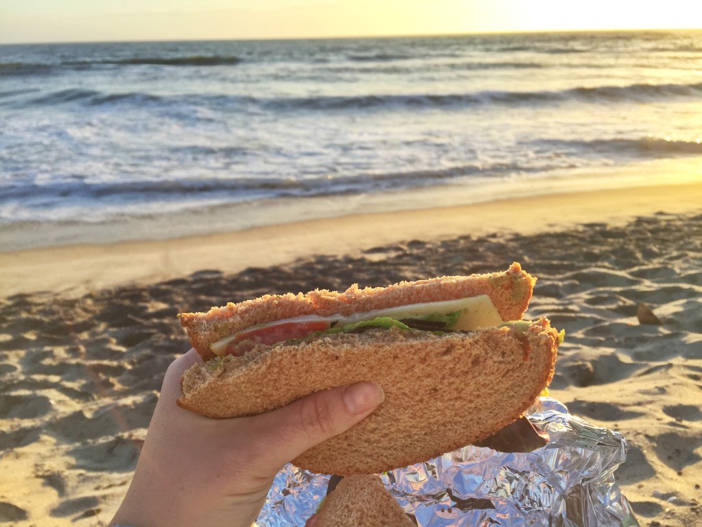 Veggie Sandwich Picnic