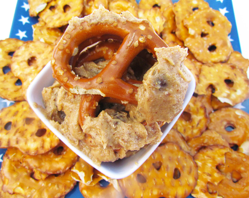 cookie dough pretzel dip-7