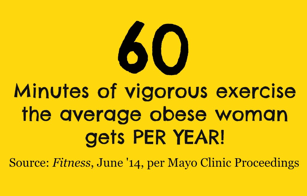 obese women exercise stat