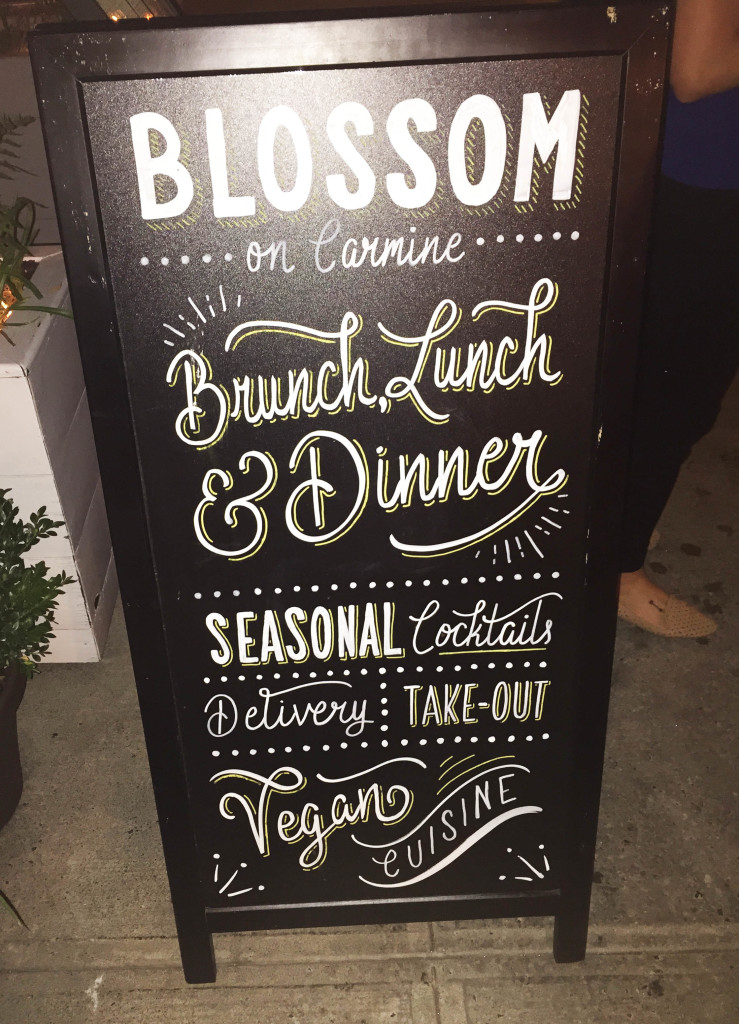 Blossom sign