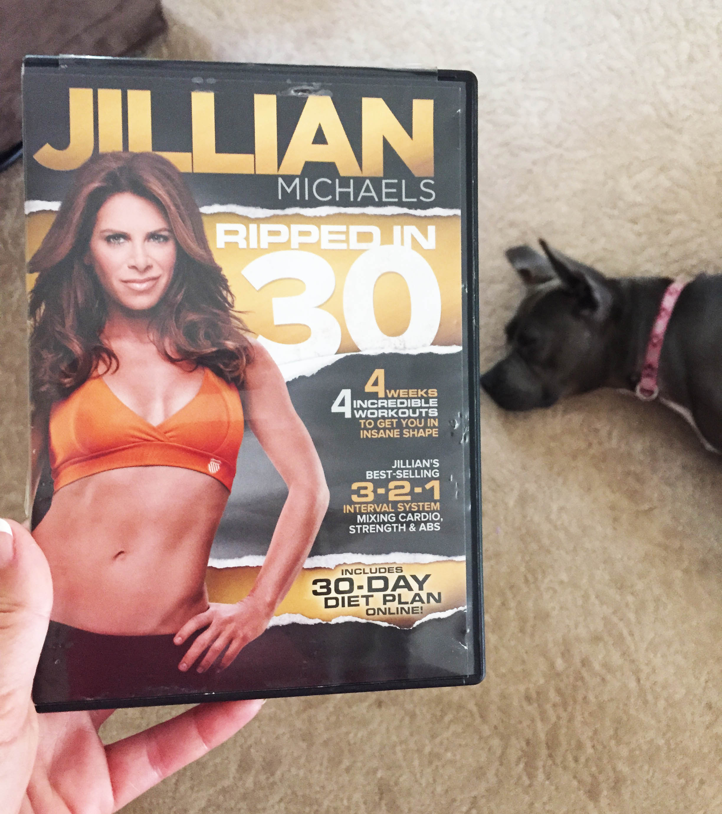 Jillian Michaels’ Ripped in 30 DVD Review {Weekly Workout Recap}