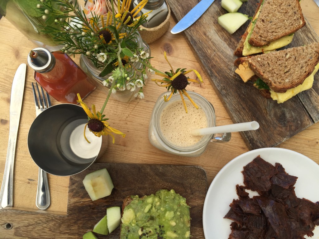 The Butcher's Daughter breakfast