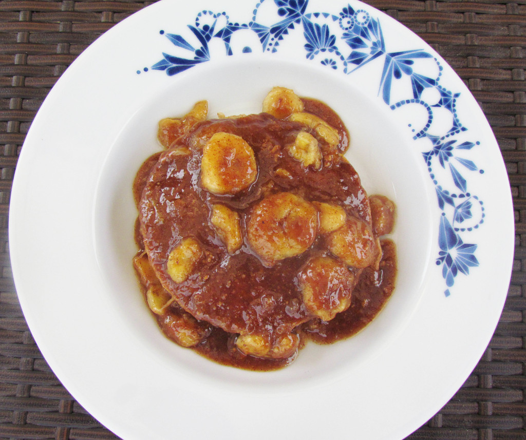 salted caramel pancakes