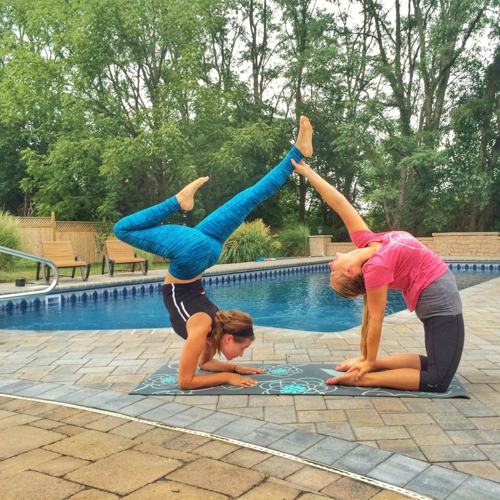 sister partner yoga