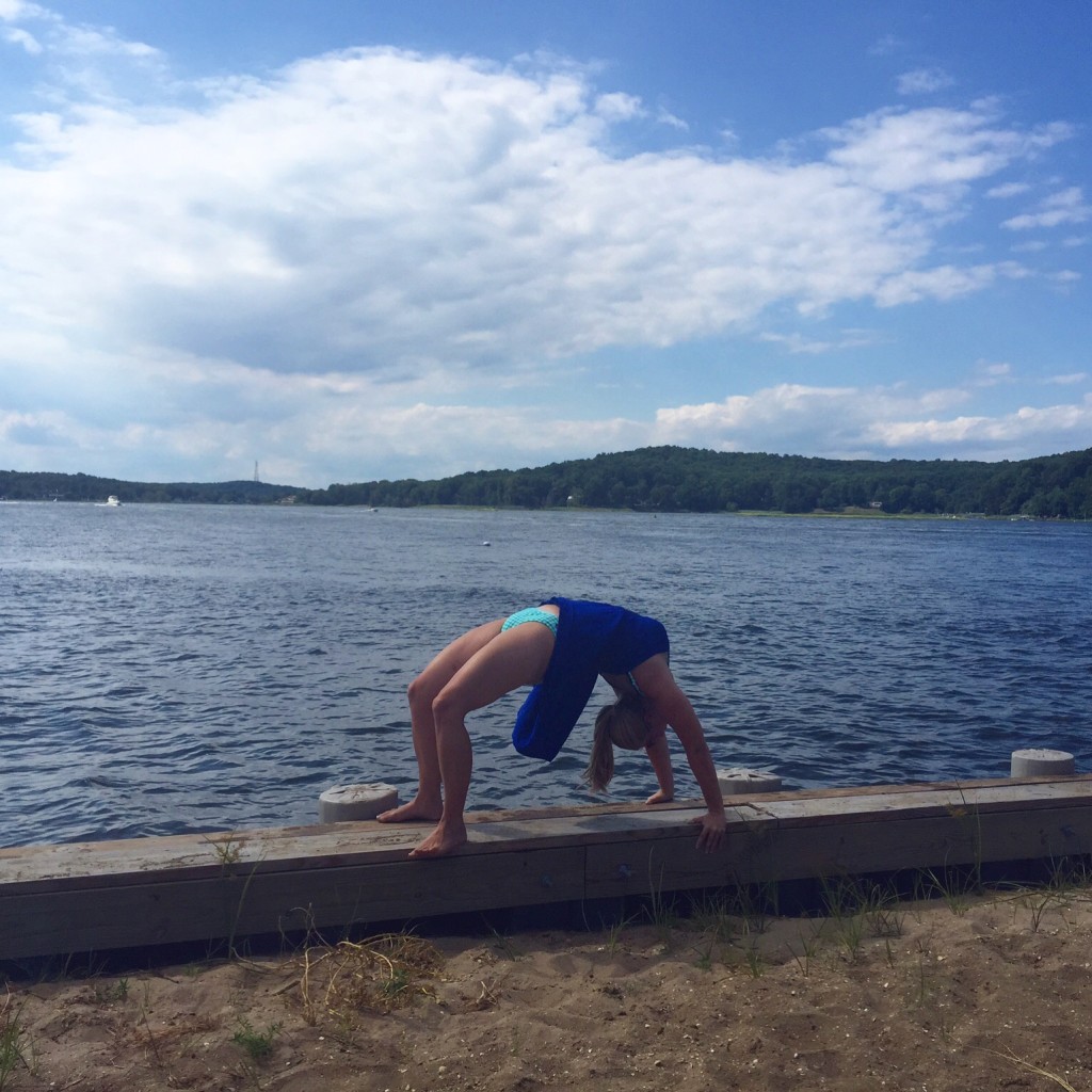 wheel pose on the Navesink