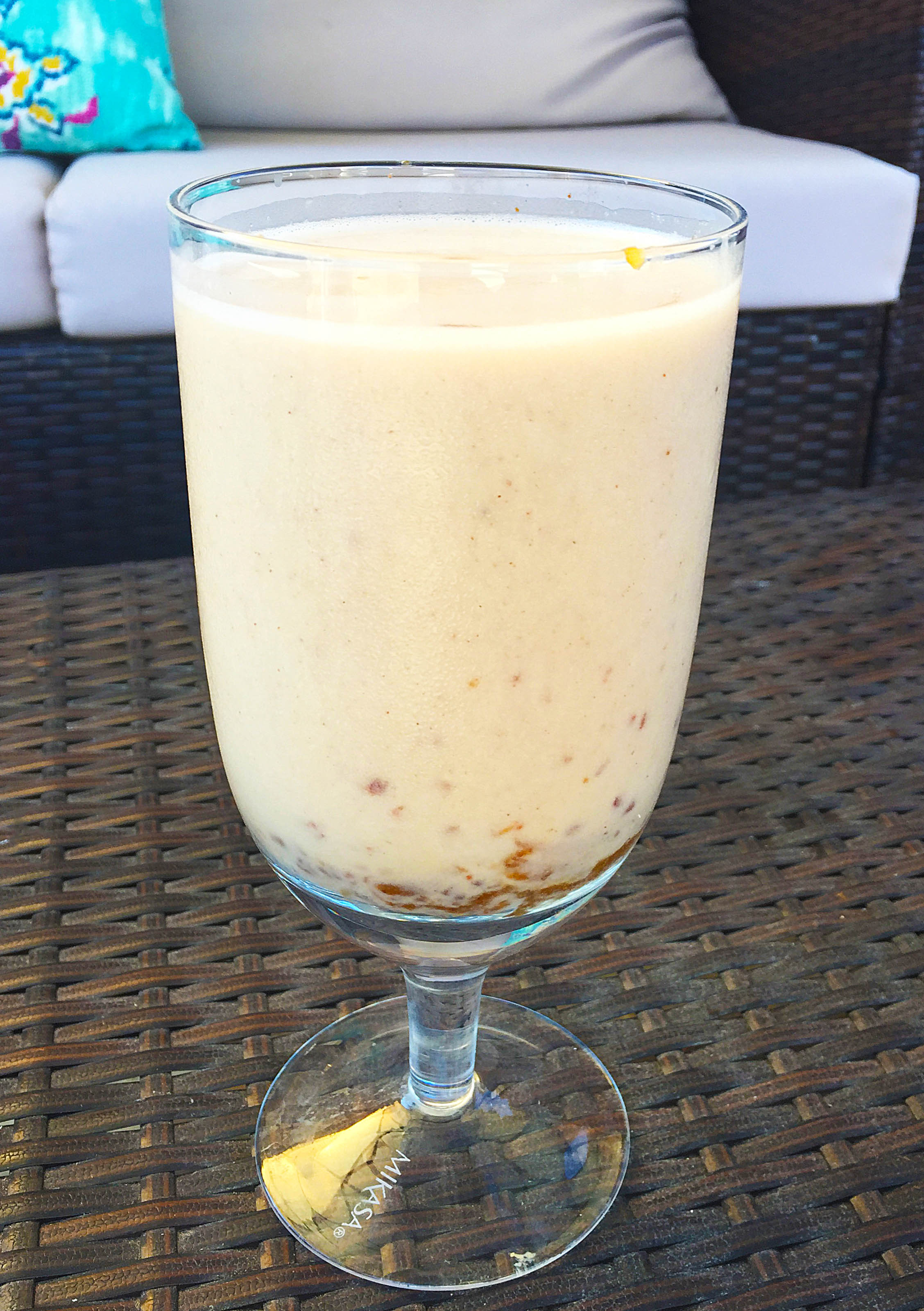 Banana Date Caramel Smoothie + Weekend Recap