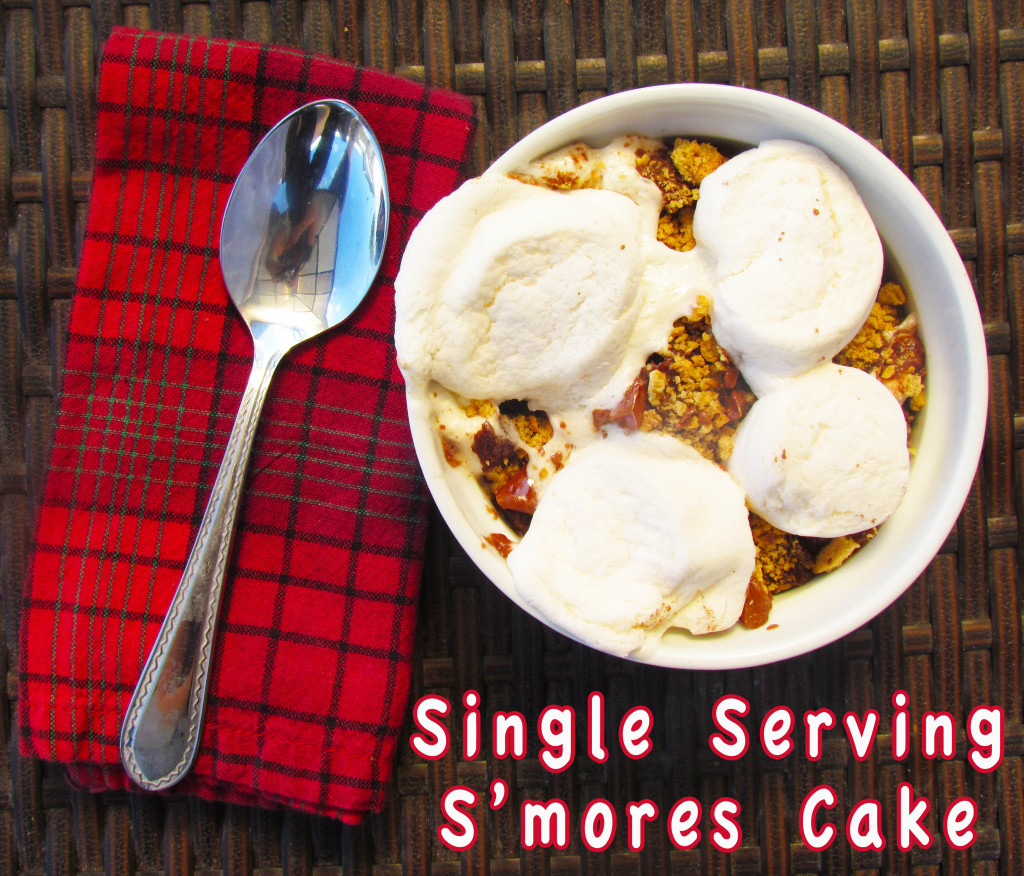 smores mug cake