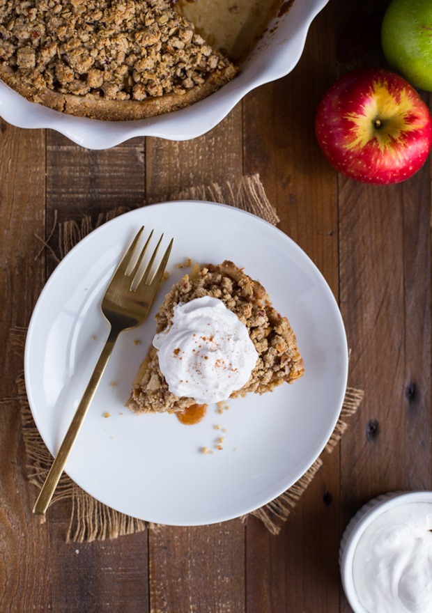 Apple-Crumble-Pie